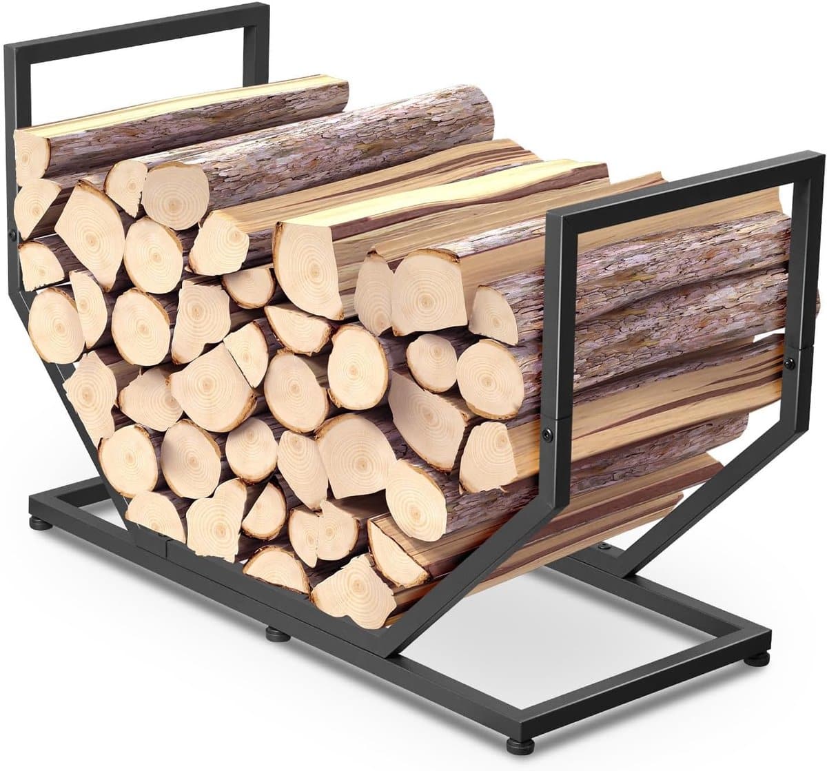 brandhout rek hout opslag buiten haard verstelbare