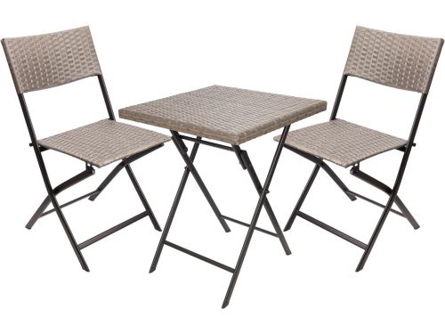BRUBAKER Balkonset Toskana met tafel en 2 stoelen