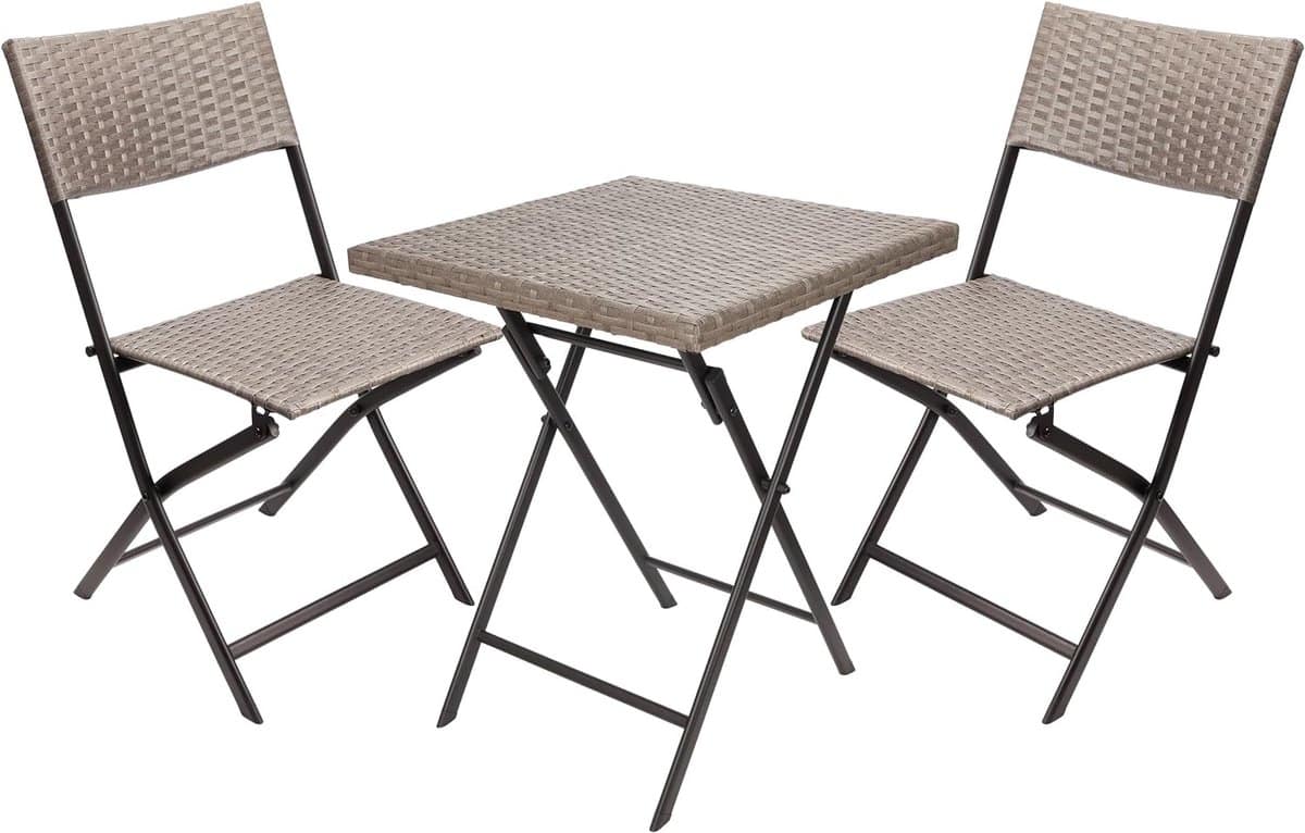 brubaker balkonset toskana met tafel en 2 stoelen