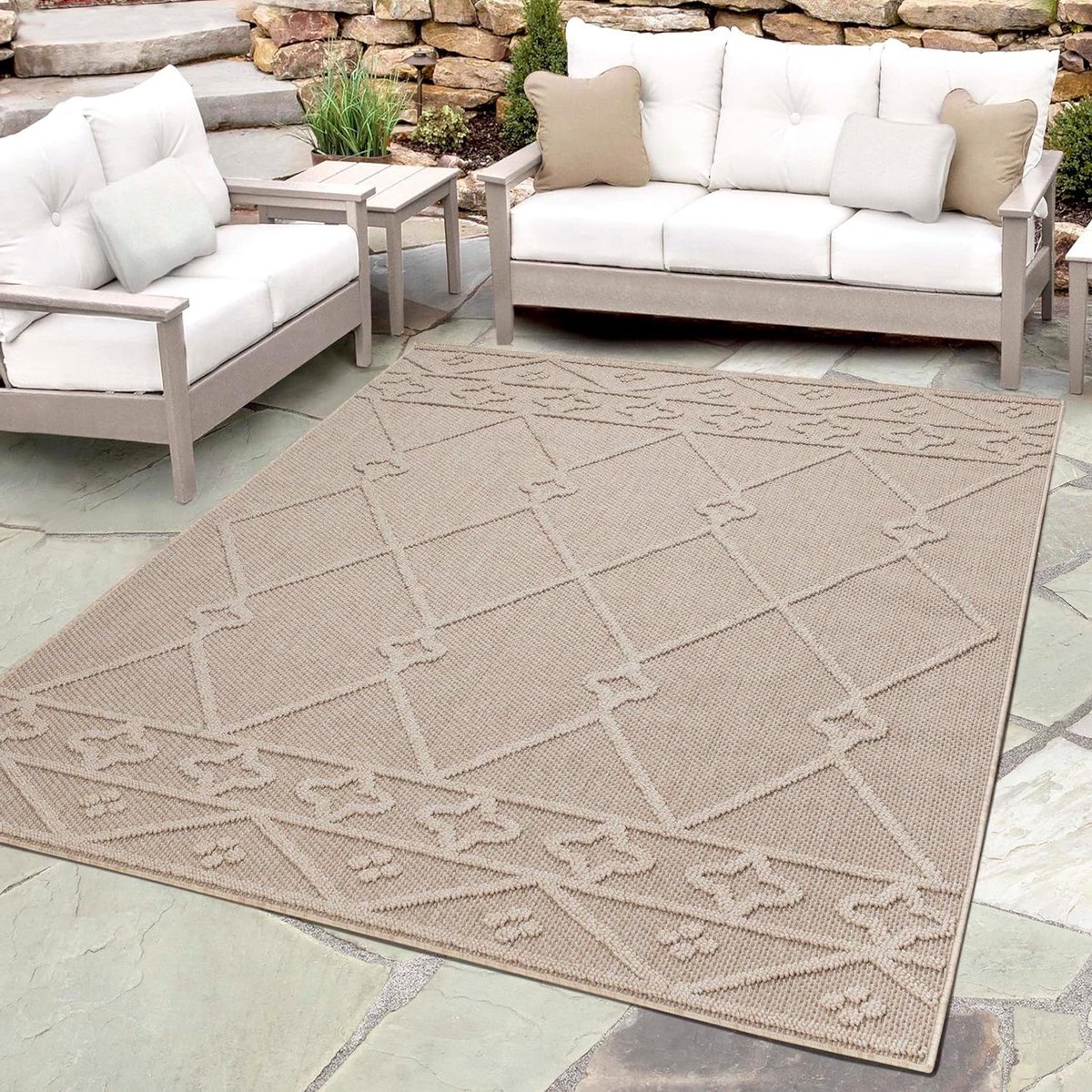 buiten tapijt terrastapijt vloerkleed tuin en balkon