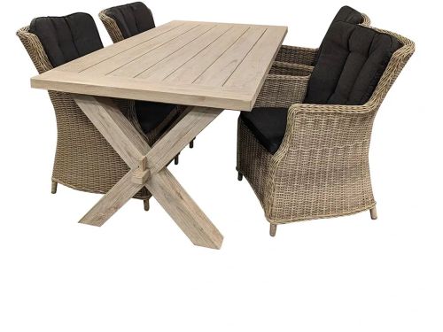 Buitengewoon Boet Ibiza Canossa Diningset