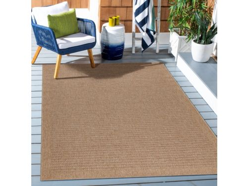 Buitenkleed, beige van kleur, vintage stijl, gemaakt van polypropyleen