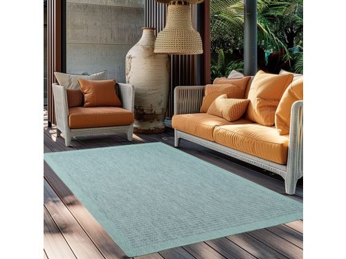 Buitenkleed, blauw, polypropyleen, voor keuken en balkon, UV-bestendig. 240x340 cm