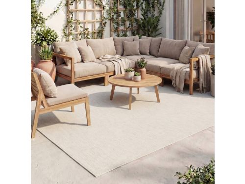 Buitenkleed - Malta Melange Creme - 200x290cm