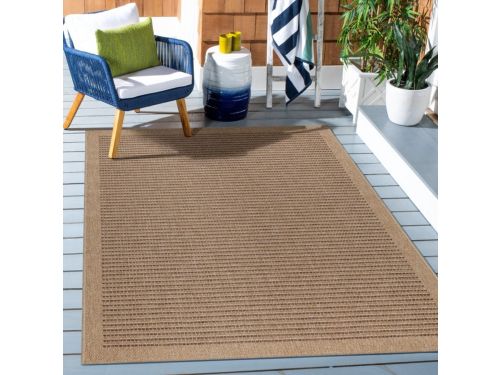 Buitenkleed, vintage design, zwart, polypropyleen, voor keuken en balkon 200x290