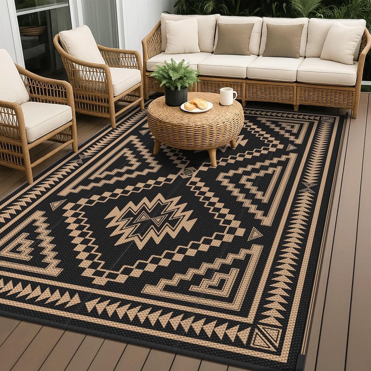 buitenkleed waterdicht picknickkleed wasbaar tuin balkon uv