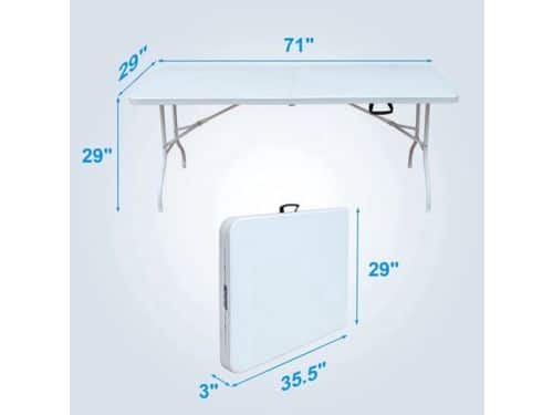 Buitentafel - Tuintafel - Klaptafel - Opvouwbare Tafel - Eettafel