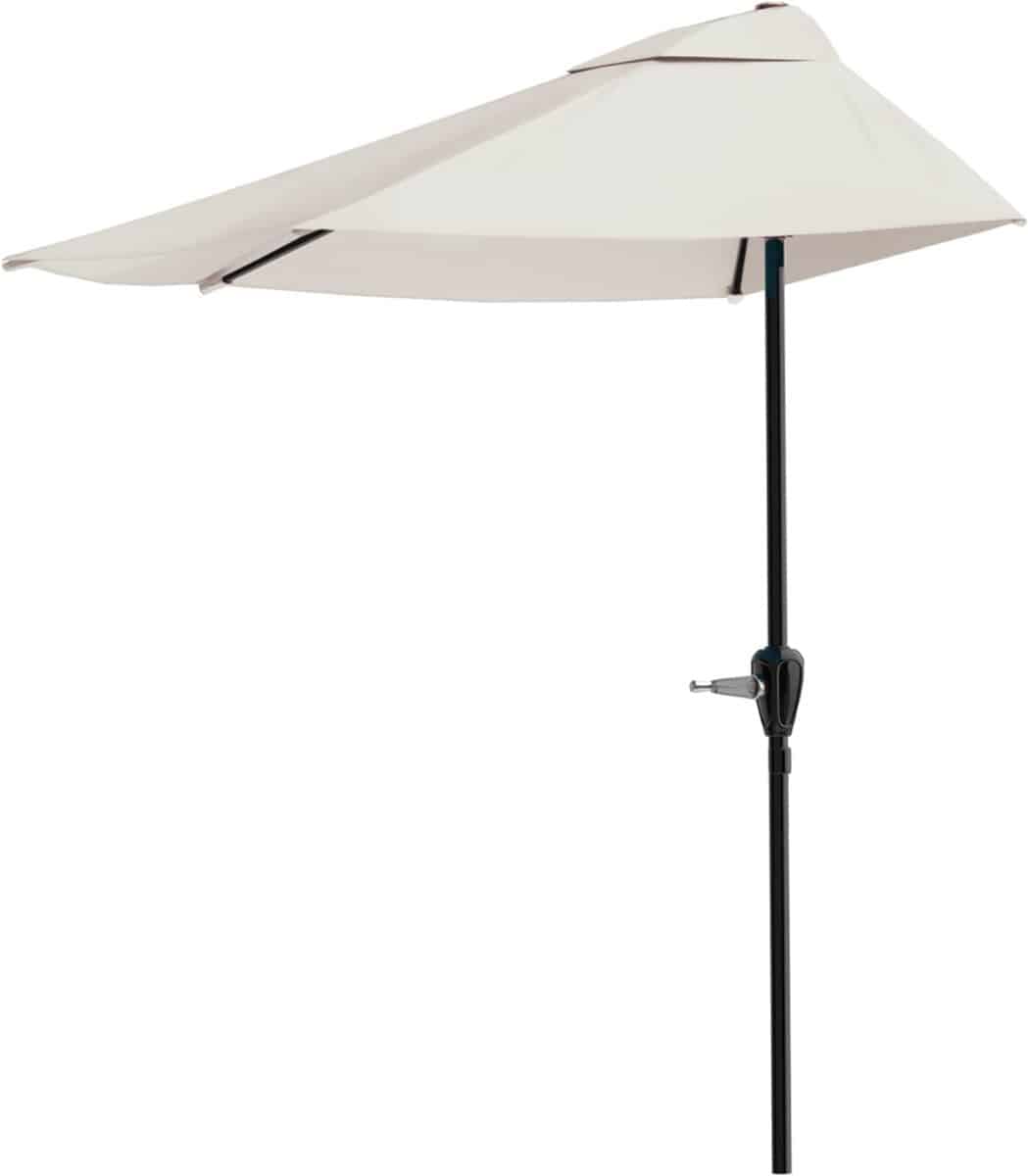 calviero® balkonparasol tuinparasol balkonparasol kantelbaar staal