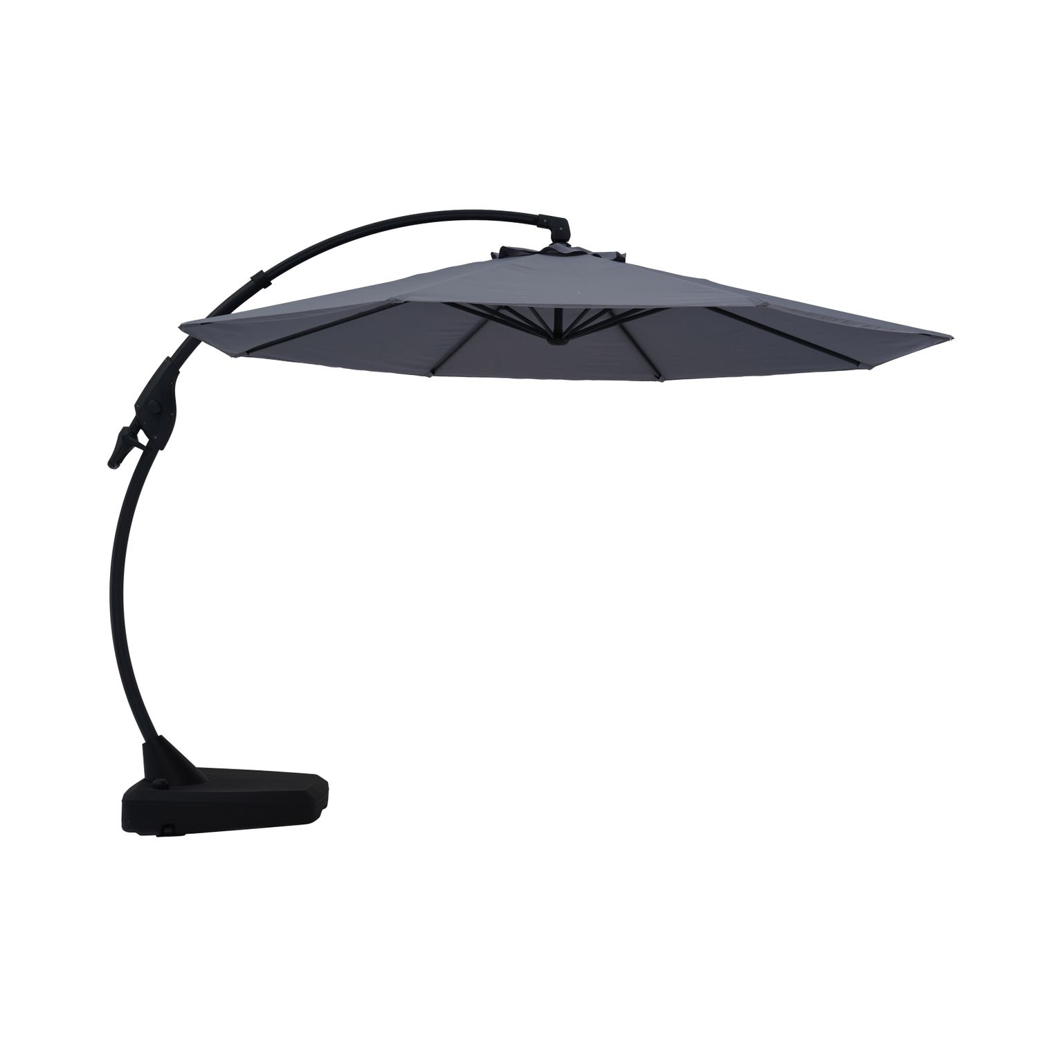 central park zweefparasol rimini diameter 350cm aluminium kantelbaar