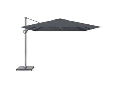 Challenger T¹ zweefparasol - premium doek | 350x350cm | Faded Black