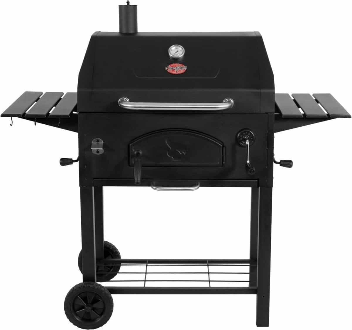 char griller® traditional houtskool bbq met deksel traditionele barbecue