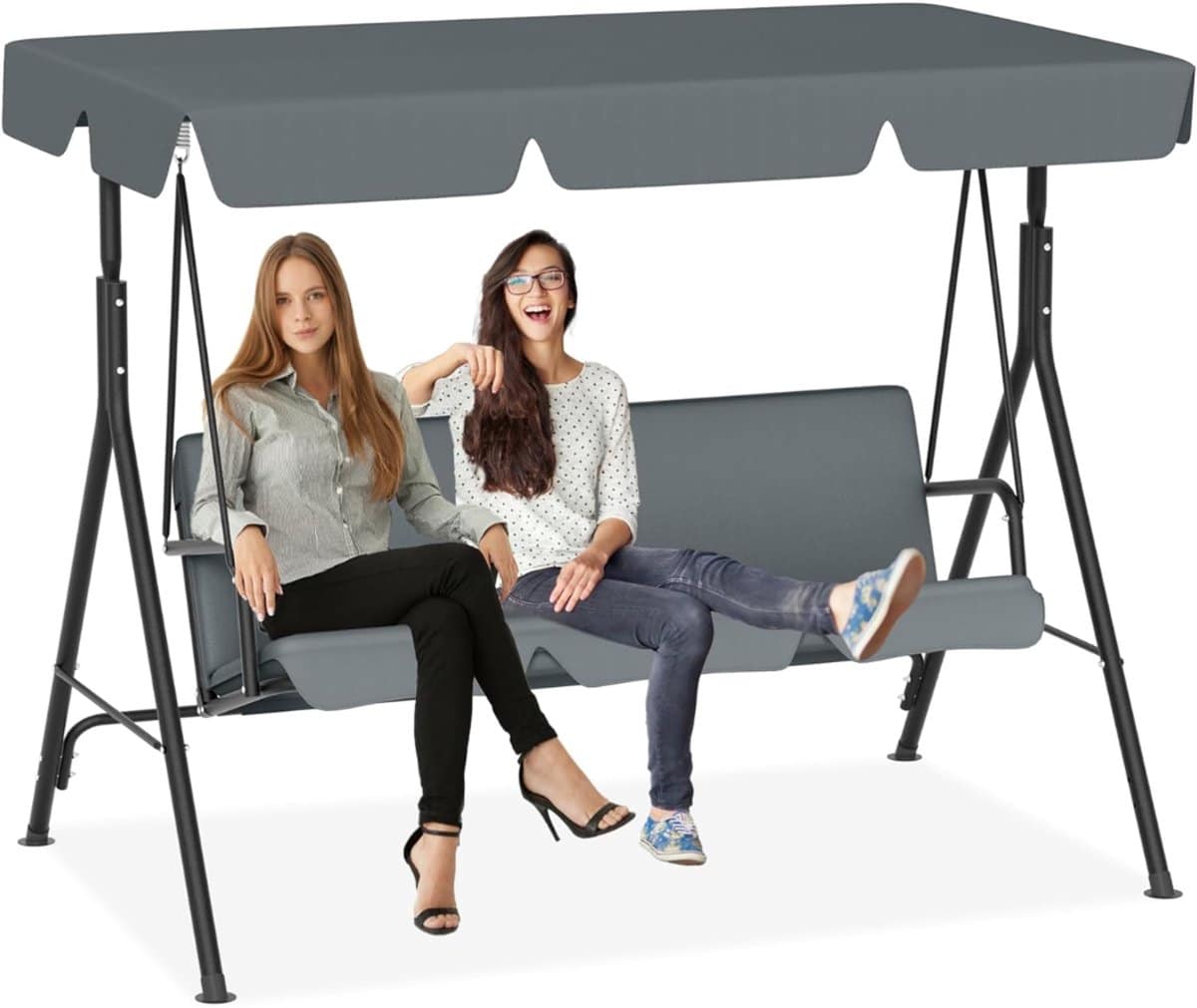 clvp® schommelbank 3 persoons loungeset tuinmeubels