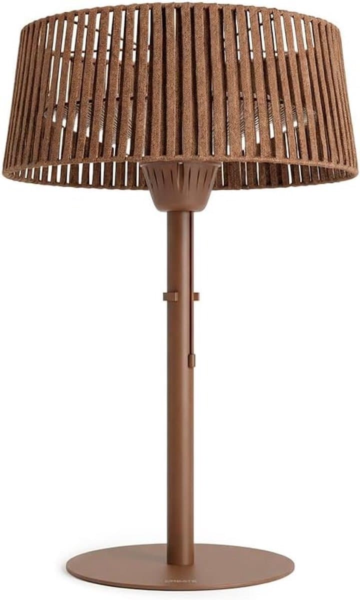 compacte infrarood terrasverwarmer 1500w met kantelbeveiliging