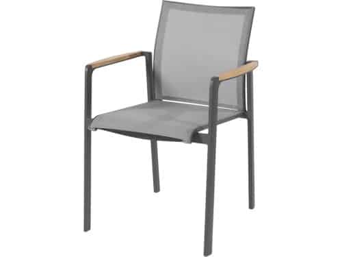 Cortina stapelstoel antraciet Taste 4SO
