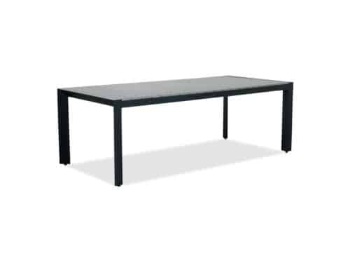 Cortona dining tuintafel 6 personen | polywood + aluminium | Grey | 220cm