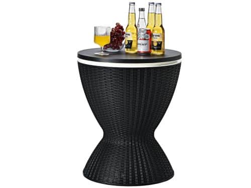 COSTWAY 3-in-1 Cool Bar, in hoogte verstelbare bijzettafel