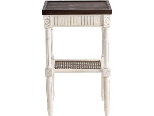 COZAYH Rustieke boerderij Cottagecore Accent bijzettafel, noodlijdende accent bijzettafel met