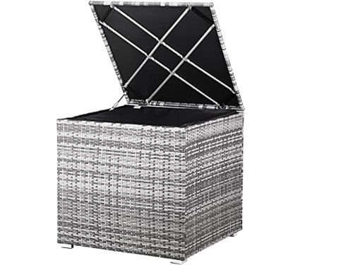 Cushion Box 318 L Waterproof for Garden and Balcony 75x75x70cm