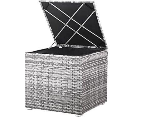 Cushion Box 318 L Waterproof for Garden and Balcony 75x75x70cm