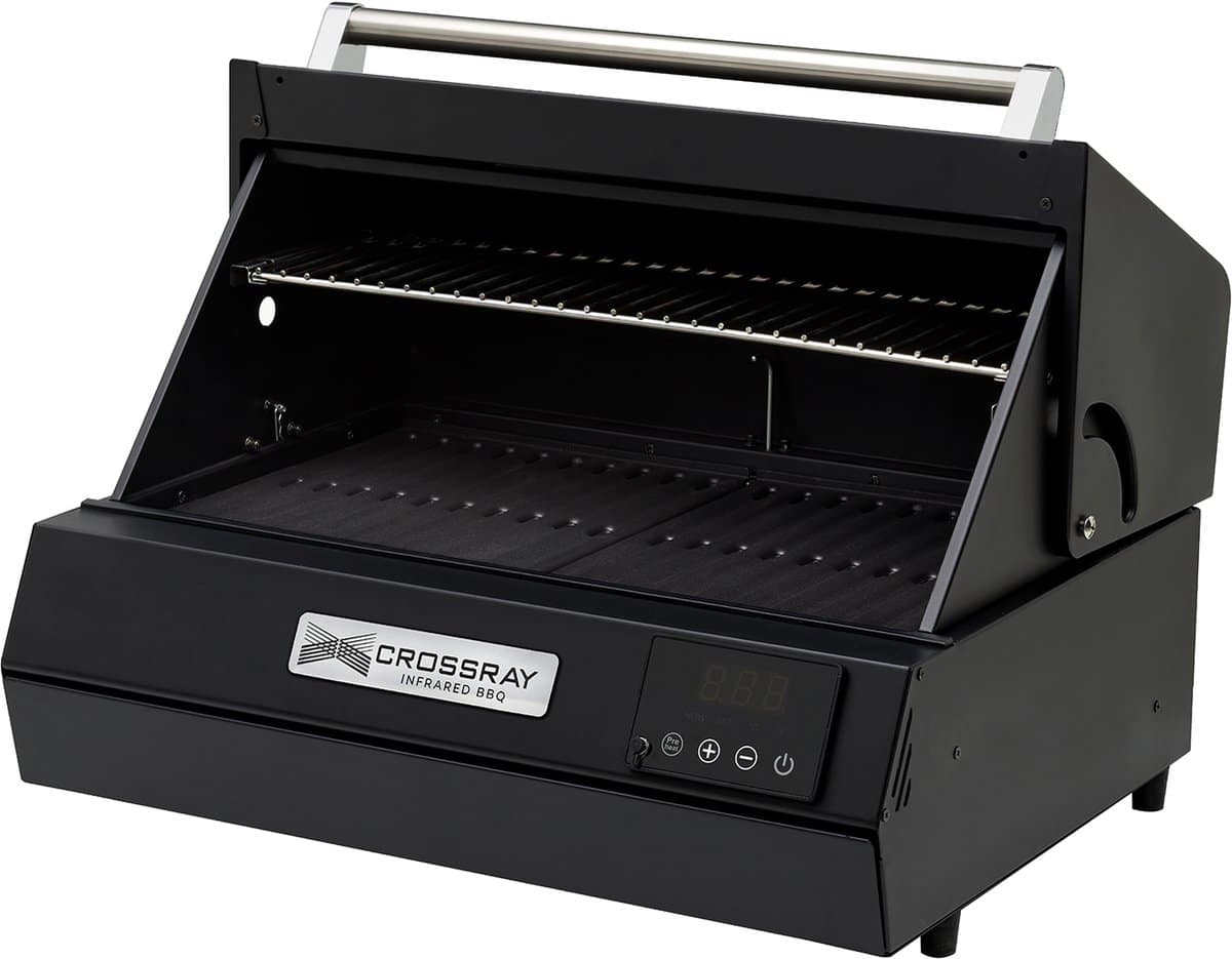 dimplex crossray extreme infrarood elektrische bbq tafelbarbecue elektrisch