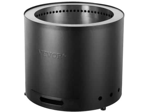 Draagbare buitenvuurkorf - Rookarme houtkachel met aslade en voetjes