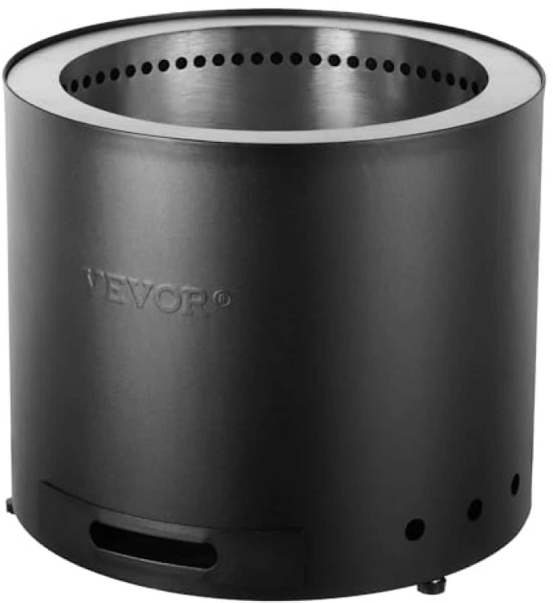 draagbare buitenvuurkorf rookarme houtkachel met aslade en voetjes