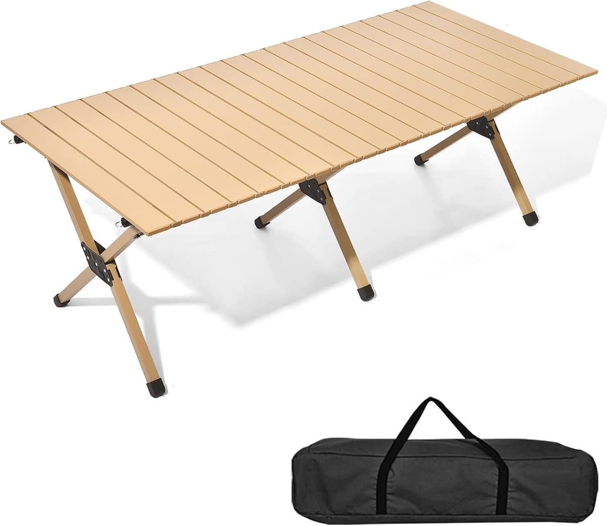 draagbare klaptafel oprolbare tafel outdoor genieten weerbestendig