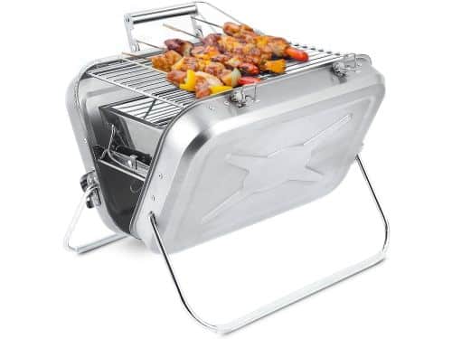 Draagbare Opvouwbare Houtskool BBQ Grill voor Outdoor Koken