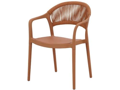 DS4U - Liv stapelbare tuinstoel - terracotta