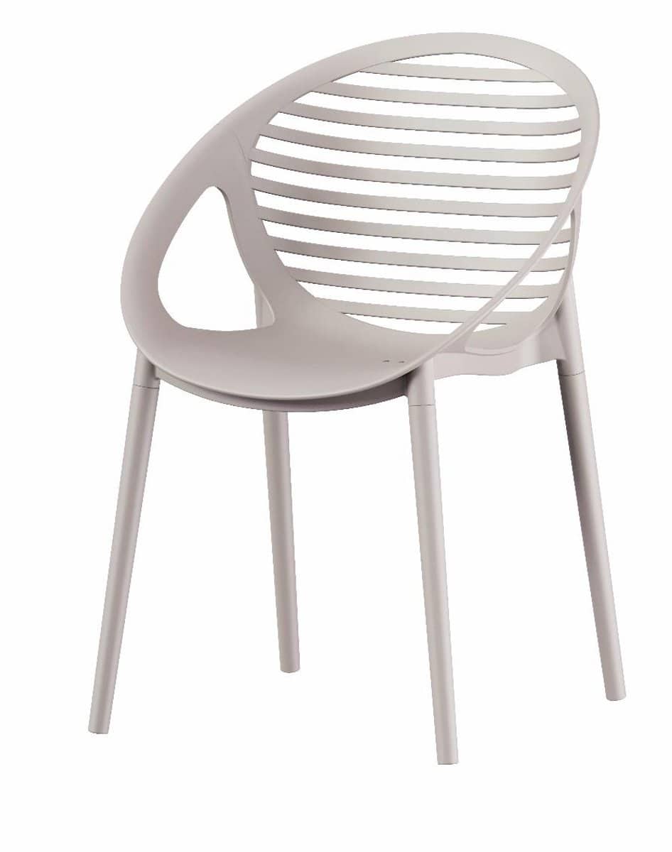 ds4u stijn stapelbare tuinstoel beige