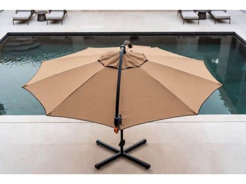Dubbele Zweefparasol 4,6 x 2,7 m - Luxe Cantilever Parasol