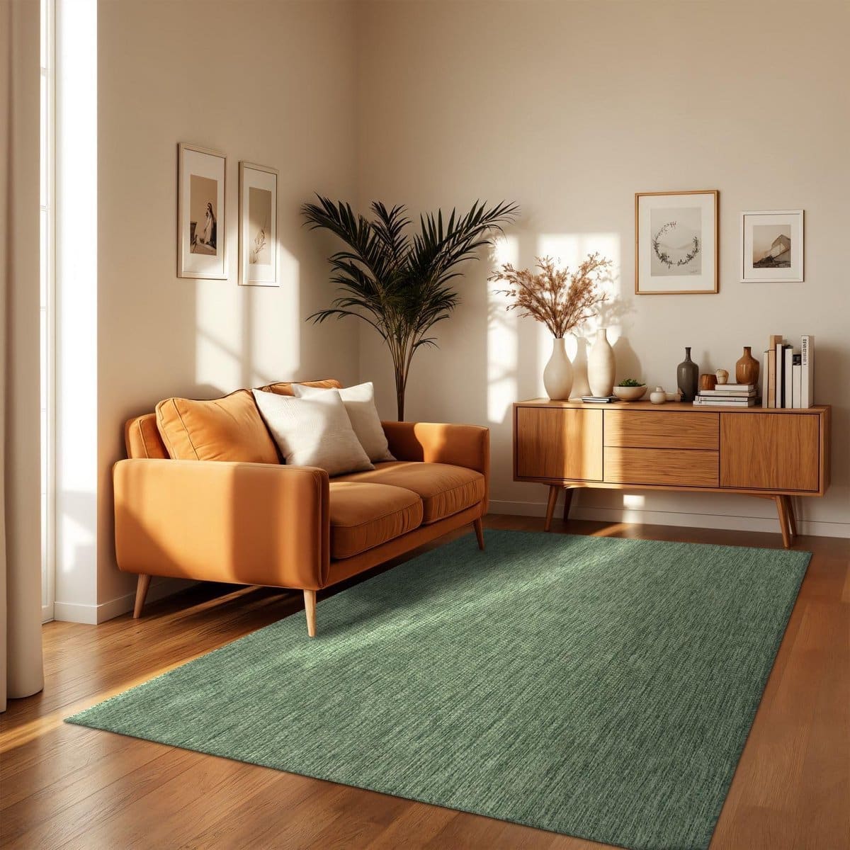 duurzaam buitenkleed groen 200×280 cm weerbestendig vloerkleed voor balkon