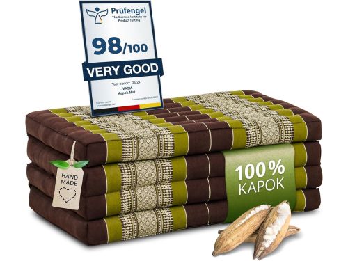Duurzaam Kapok Klapmatras 200x80cm Gastenmatras Plooibaar Yogamat Opvouwbaar Ligbed