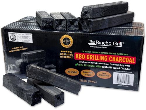 Duurzame Houtskool Briketten voor BBQ en Yakitori Grillen