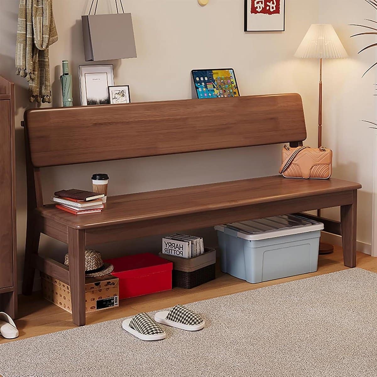 eetkamerbank massief hout bank keuken stoel zitten en