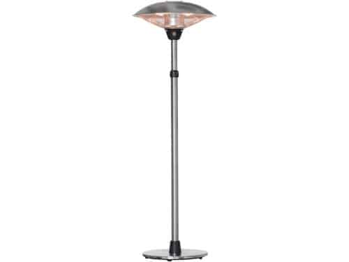 Elektrisch verwarmingsscherm 3000 W - Infrarood buitenshuis verwarming verstelbare hoogte