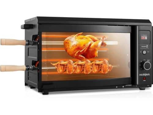 Elektrische braadpan - Binnengrill Bakplaat - Braziliaanse BBQ - 360