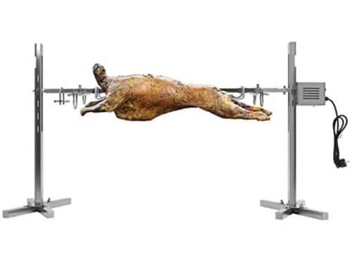 Elektrische Roestvrijstalen BBQ Grill met Motor voor Camping en Familie