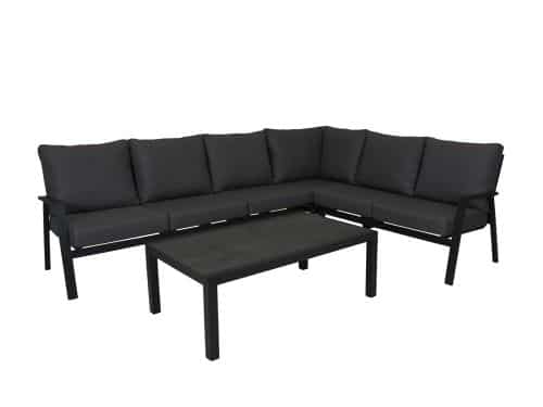Exome hoek loungeset met tafel Atlanta