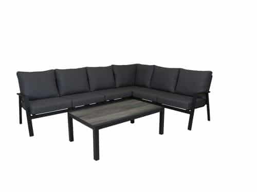 Exome hoek loungeset met tafel Devis
