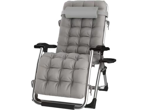 Extra Brede Lounger - Tuinstoel Klapstoel - Ontspannen Buiten