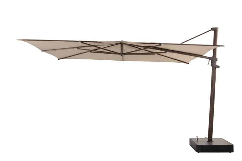 finca zweefparasol beach met wenge houtlook frame 400 x 300 cm 4so 4so