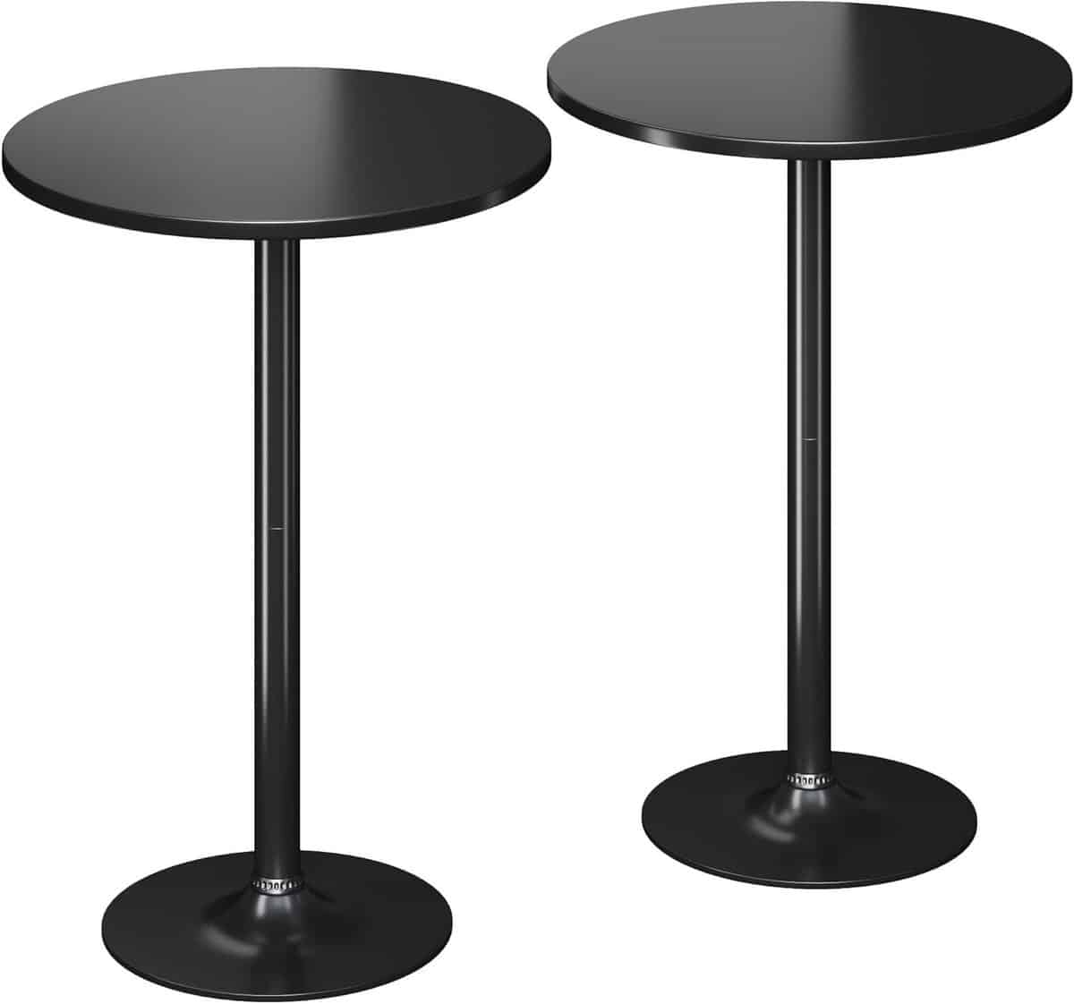 flamaker ronde bistro pubtafel, set van 2 stuks, moderne stijl
