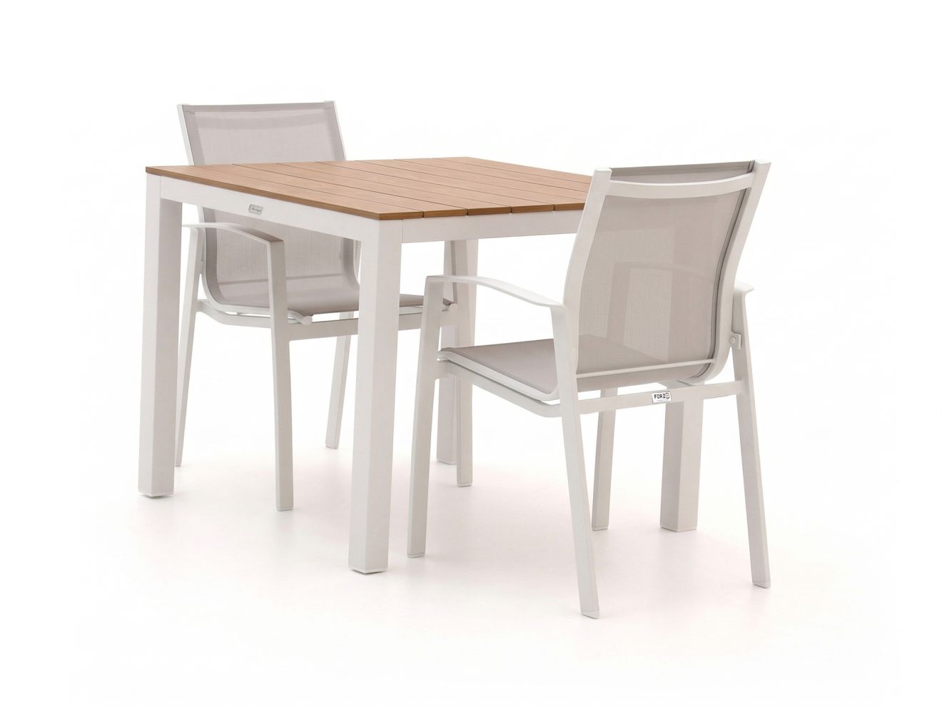 forza altea/fidenza 90cm dining tuinset 3 delig stapelbaar laagste prijsgarantie!