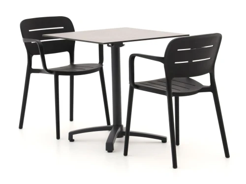 Forza Pazzia/Canzo 70cm dining tuinset 3-delig stapelbaar - Laagste prijsgarantie!