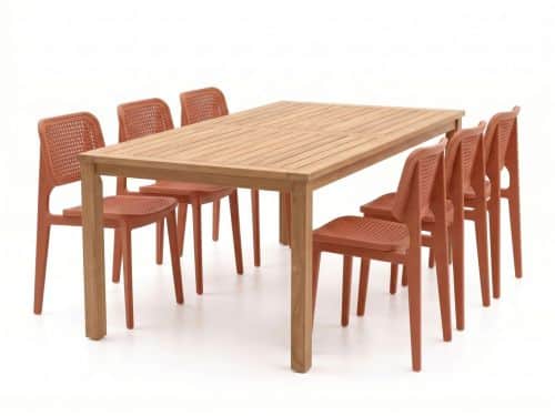 Forza Xitta/Liverpool 210cm dining tuinset 7-delig - Laagste prijsgarantie!