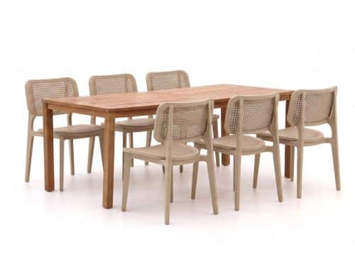 Forza Xitta/Liverpool 210cm dining tuinset 7-delig - Laagste prijsgarantie!