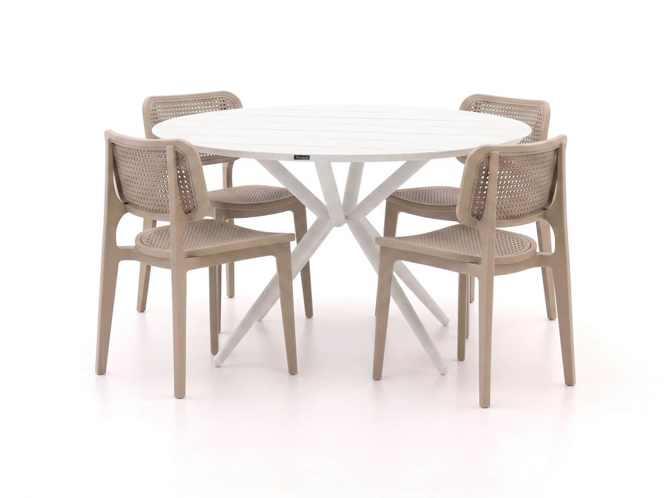 forza xitta/sora ø127cm dining tuinset 5 delig laagste prijsgarantie!