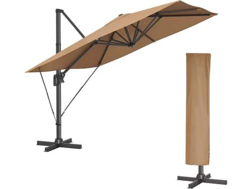 FurnStar - Parasol 290 x 290 cm - Zweefparasol