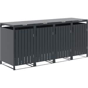Garden Impressions BinPort antraciet containerbox voor 4 containers